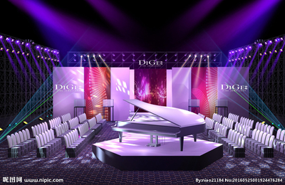 舞臺設計圖庫 創意廣告設計的視覺精髓